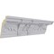 Ekena Millwork 4 7/8"H x 4 1/4"P x 6 1/2"F x 94 1/2"L, (13 5/8" Repeat), Jonee Crown Moulding MLD04X04X06JO - alternate 3